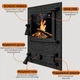 Пічні дверцята Iron Fire Vision 370x490 мм зі склом чавунні - зображення 1