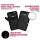 Снарядні рукавиці RDX F6 Kara Boxing Bag Gloves Black (BMR-F6MB) - зображення 3
