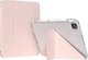 Чехол для планшета BeCover Ultra Slim Origami Transparent для Apple iPad Pro 11" M4 2024 с креплением Pink (BC_711691) - изображение 1