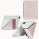 Чехол для планшета BeCover Ultra Slim Origami Transparent для Apple iPad Pro 11" M4 2024 с креплением Pink (BC_711691) - изображение 3