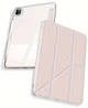 Чехол для планшета BeCover Ultra Slim Origami Transparent для Apple iPad Pro 11" M4 2024 с креплением Pink (BC_711691) - изображение 4