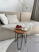 Табурет для кухні вітальні Forester Hairpin Legs Дерево Чорний - зображення 4