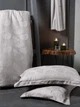 Односпальний комплект First Choice Nichol Raindrops Жаккард 160х220 см наволочки 50х70 см, 70х70 см - зображення 2