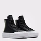Женские кеды кожаные высокие Converse Ctas Cruise Hi A06143C-001 39.5 (6.5US) 24.5 см Черные (194434406498) - изображение 2