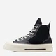 Женские кеды высокие Converse Chuck 70 De Luxe Squared Hi A06435C-001 36.5 (6) 23 см Черные (194434653793) - изображение 5
