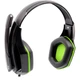Дротові навушники з мікрофоном Gemix W-330 Black/Green 3.5 мм (Mini-Jack) Б/В - зображення 1