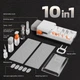 Набор Ordilend 10 в 1 Kit для чистки клавиатуры ПК, ноутбука, телефона, камеры и прочего. Белый - изображение 2