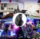 Дротова вертикальна комп'ютерна миша ZELOTES C18 з джойстиком і RGB підсвічуванням, чорна (88789614) - зображення 6