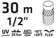 Wąż ogrodowy Verto Economic 30 m 1/2" 15G801 (5902062039316) - obraz 4