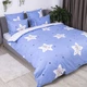 Комплект постільної білизни ТЕП Soft dreams Twinkle Stars 70x70 см сімейний 145x210 см (2-03860_25351) - зображення 3