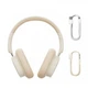 Беспроводные накладные Bluetooth наушники Baseus Bowie D05 Creamy white (NGTD020202) - изображение 5