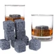 Камені для віскі Whisky Stones mini 9 шт з граніту для охолодження підтримки температури напоїв - зображення 6