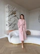 Жіночий довгий велюровий халат In Love з паском та кишенями COSY 42 Персиковий (cosy2203937) - зображення 1