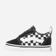 Tenisówki chłopięce Vans TD Slip-On Checkerboard VN0A3QU1PVJ 26 Czarny/Biały (192360762978) - obraz 2