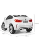 Детский двухместный электромобиль Bambi BMW X6M JJ2168EBLR-1 White (JJ2168EBLR) - изображение 8