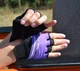 Рукавички для фітнесу Power System PS-2920 Fit Girl Evo Purple M - изображение 10
