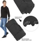 Сумка дорожная на колесах TravelZ Wheelbag 100 Liter Black (603091) - изображение 5