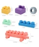 Силиконовый конструктор для детей Soft rubber building blocks 80 шт (JDT-0846361) - изображение 4