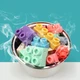 Силиконовый конструктор для детей Soft rubber building blocks 80 шт (JDT-0846361) - изображение 9