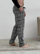 Чоловіча домашня піжама із фланелі (штани+лонгслів чорний) COSY 2XL Сірий (cosy585687s4) - изображение 5