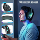 Ігрові навушники Gaming Headset Grand S12 black для комп'ютера з підсвічуванням - зображення 2