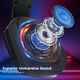 Ігрові навушники Gaming Headset Grand S12 black для комп'ютера з підсвічуванням - зображення 5