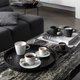 Набір із 2 блюдець Villeroy & Boch Manufacture Rock 12 см (1042391430) - зображення 6