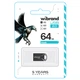 Флеш-накопитель моноблок Flash Wibrand USB 2.0 Hawk 64Gb WI2.0/HA64M1B Black - изображение 2