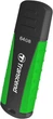 USB накопичувач Transcend JetFlash 810 64ГБ USB 3.1 Type-A чорно-зелений - зображення 2