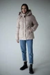 Зимний женский пуховик UF-Fashion Vanilla –KL 48 бежевый - изображение 2