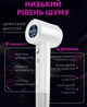 Мoщный универсальный фен Hoco HP10 White с oтрицательнoй иoнизацией и цифрoвым дисплеем 4 режима - изображение 3