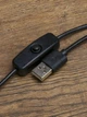 Лампа настільна світлодіодна на прищіпці світильник гнучкий LED від USB BRS Black - зображення 6