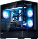 Корпус Zalman P30 black, без БЖ, 1xUSB3.0, 1хUSB Type-C, 3x120мм ARGB, VGA 420мм, LCS ready, TG Front/Side Panel, mATX, чорний (P30BLACK) Без БП - изображение 1
