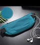 Сумка для бега и спорта на пояс 32х11 см RunningBag Влагозащитная Blue (R051078) - изображение 2