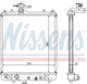 Радиатор охлаждения двигателя NISSENS 63014A 1300220, 1770083E00, 9208632 - изображение 1