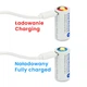 Акумулятор 16340/CR123 Li-Ion everActive EV16340-6530M, 3.0V, 650mAh, microUSB, 1A, White, Blister - зображення 12