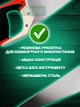 Універсальна ручна пилка по дереву з нержавіючої сталі з прогумованою ручкою, пила для дерев'яних виробів 450мм, чорно-помаранчева - зображення 4