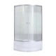 Lidz 4мм фиксированное стекло с рисунком Linie WIEŻA SC90x90.HIGH.L - изображение 1