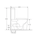 Унитаз-компакт Mixxus Premium Bevel-0401-T1 625x390x845mm система смыва TORNADO 1.0 (MP6473) - изображение 4