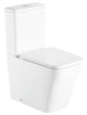 Унитаз-компакт Mixxus Premium Quadro-0401-R 610x365x825mm система смыва RIMLESS (MP6457) - изображение 1