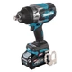 Акумуляторний ударний гайкокрут Makita XGT 40 V MAX TW 001 GM201 2 акб 4 Ah, з/п, кейс (TW001GM201) - зображення 2