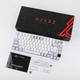 Клавиатура AJAZZ AK820 PRO White-Purple Игровая Беcпроводная Механичиская. 2.4G/Bluetooth/Кабель. С Екранчиком. Gift Switch - изображение 7