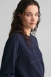 Жіночий темно-синій світшот REG TONAL SHIELD C-NECK Gant S 4200663 - зображення 4