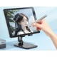 Стилус Hoco GM110 Transparent Explore Series active pad dedicated capacitive pen transparent black - изображение 2