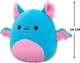 Мягкая игрушка Squishmallows Летучая мышь Бойл 19 см (SQCR06579) - изображение 2