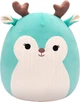 Мягкая игрушка Squishmallows Олень Лопсанг 30 см (SQCR06688) - изображение 1