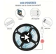 Світлодіодна стрічка USB 2м білий теплий 2835-90Led, USB 5В + сенсорний вмикач-димер №1261433 - зображення 2