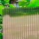 Сотовий полікарбонат СПК 10H / 2 BauGlas ST LONG LIFE (Сербія) з 1УФ-захистом 10мм розмір листа 2100мм х 6000мм, Professional, колір: графіт - зображення 2
