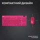 Клавиатура Logitech G PRO X TKL Lightspeed Tactile USB UA Magenta (920-012159) - изображение 8