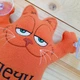 М'яка іграшка Кіт Гарфілд на присосках "Лечу до своєї Мурки" 28 см Оранжевий (0326) - зображення 2